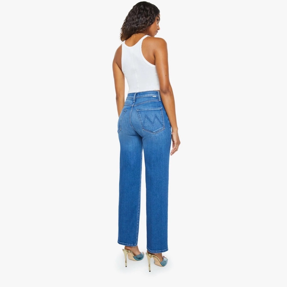 Mother High Waisted Straight Leg Jeans l 28 - Picture 3 of 11